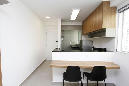 Studio para alugar com 42m², 1 quarto e 1 vagaKitnet