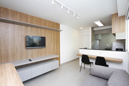 Studio para alugar com 42m², 1 quarto e 1 vagaKitnet
