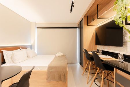 Studio para alugar com 30m², 1 quarto e sem vagaQuarto