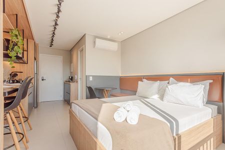 Studio para alugar com 30m², 1 quarto e sem vagaQuarto