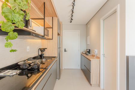 Studio para alugar com 30m², 1 quarto e sem vagaSala - Cozinha