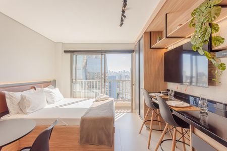 Studio para alugar com 30m², 1 quarto e sem vagaQuarto