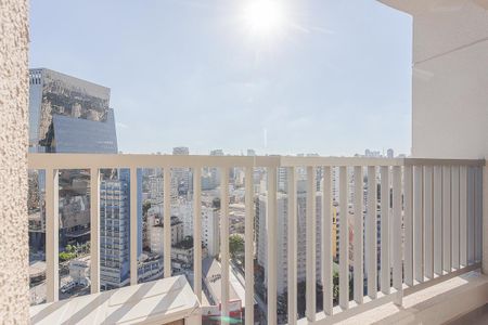 Studio para alugar com 30m², 1 quarto e sem vagaVaranda