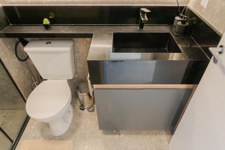 Studio para alugar com 30m², 1 quarto e sem vagaBanheiro