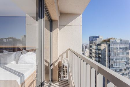 Studio para alugar com 30m², 1 quarto e sem vagaVaranda