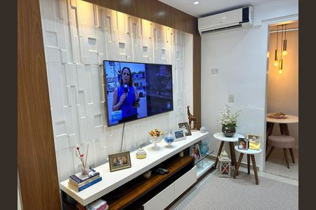 Sala de apartamento para alugar com 2 quartos, 94m² em Centro, Nova Iguaçu