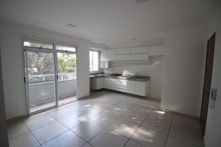 Sala de apartamento para alugar com 2 quartos, 49m² em Eldorado, Contagem