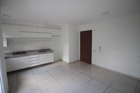 Sala de apartamento para alugar com 2 quartos, 49m² em Eldorado, Contagem