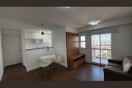 Sala - Sala de Jantar  de apartamento para alugar com 2 quartos, 67m² em Vila Valparaíso, Santo André