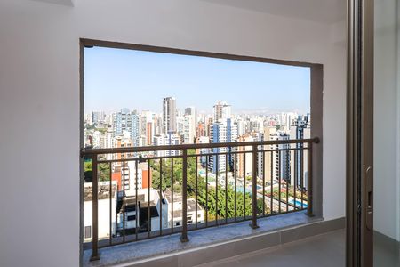Varanda do Studio de apartamento para alugar com 1 quarto, 32m² em Jardim Vila Mariana, São Paulo