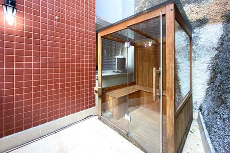 Sauna de apartamento à venda com 2 quartos, 136m² em Sion, Belo Horizonte