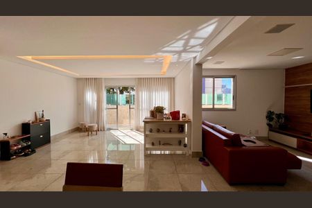 Sala de apartamento à venda com 4 quartos, 293m² em Santo Antônio, Belo Horizonte
