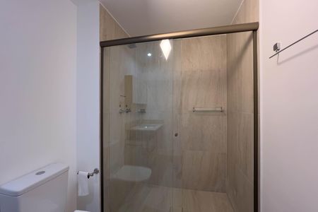 Studio para alugar com 30m², 1 quarto e sem vaga Studio para alugar com 30m², 1 quarto e sem vagaBanheiro