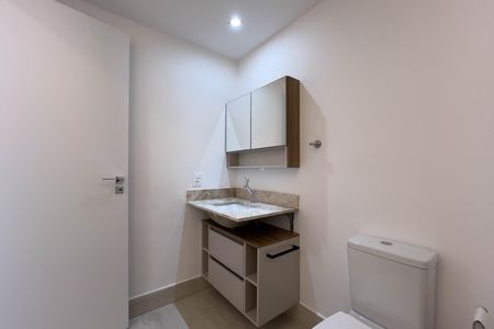 Studio para alugar com 30m², 1 quarto e sem vaga Studio para alugar com 30m², 1 quarto e sem vagaBanheiro