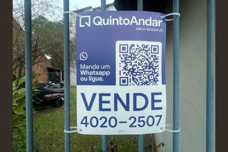 Placa instalada em 30/06/2026 com o código VZOE-13  de apartamento à venda com 2 quartos, 48m² em Canudos, Novo Hamburgo