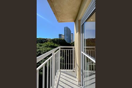 Varanda da Sala de apartamento à venda com 1 quarto, 27m² em Várzea da Barra Funda, São Paulo