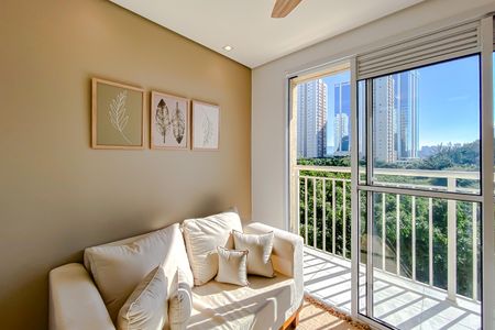 Sala de apartamento à venda com 1 quarto, 27m² em Várzea da Barra Funda, São Paulo