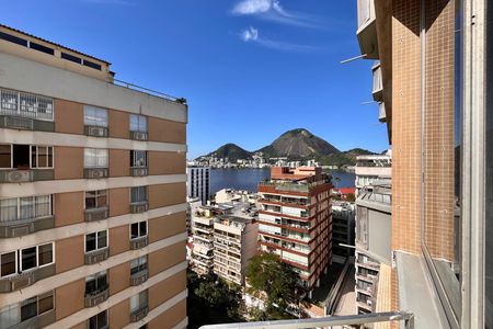 Vista da sala de apartamento à venda com 4 quartos, 124m² em Jardim Botânico, Rio de Janeiro