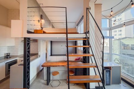 Apartamento para alugar com 42m², 1 quarto e 1 vaga Apartamento para alugar com 42m², 1 quarto e 1 vagaQuarto - Mezanino