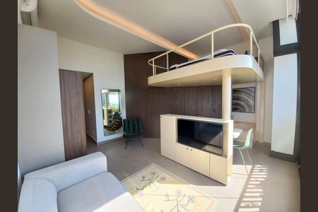 Sala de apartamento para alugar com 1 quarto, 42m² em Consolação, São Paulo