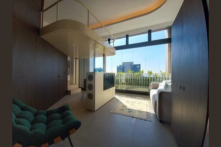 Sala de apartamento para alugar com 1 quarto, 42m² em Consolação, São Paulo