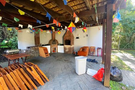 Área comum - Churrasqueira de casa de condomínio para alugar com 3 quartos, 105m² em Caiapia, Cotia