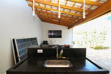 Casa de condomínio para alugar com 105m², 3 quartos e 2 vagasChurrasqueira