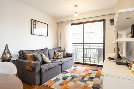 Sala de apartamento para alugar com 2 quartos, 62m² em Itaim Bibi, São Paulo