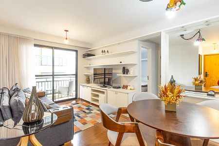 Sala de apartamento para alugar com 2 quartos, 62m² em Itaim Bibi, São Paulo