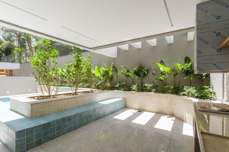 Studio para alugar com 50m², 1 quarto e sem vaga Studio para alugar com 50m², 1 quarto e sem vagaÁrea comum - Churrasqueira