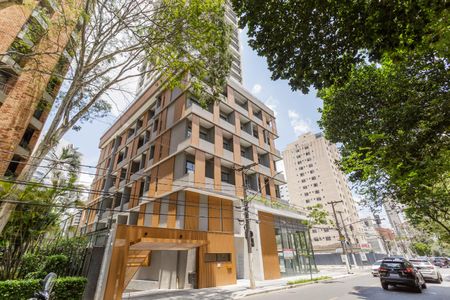 Studio para alugar com 50m², 1 quarto e sem vaga Studio para alugar com 50m², 1 quarto e sem vagaFachada
