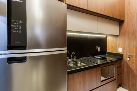 Studio para alugar com 50m², 1 quarto e sem vaga Studio para alugar com 50m², 1 quarto e sem vagaCozinha