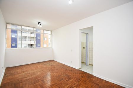 quarto sala de kitnet/studio à venda com 1 quarto, 27m² em Pinheiros, São Paulo