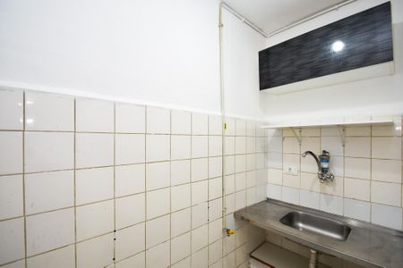 cozinha de kitnet/studio à venda com 1 quarto, 27m² em Pinheiros, São Paulo