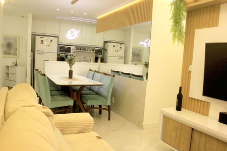 Apartamento à venda com 75m², 3 quartos e 2 vagasSala 