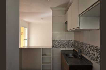 Cozinha e Área de Serviço de apartamento para alugar com 2 quartos, 42m² em Jardim Silvestre, Guarulhos