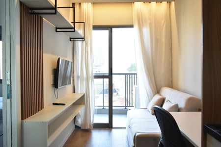 Sala de apartamento para alugar com 1 quarto, 27m² em São Judas, São Paulo