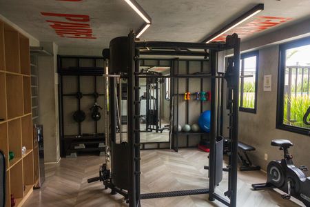 Área comum - Academia de apartamento à venda com 2 quartos, 34m² em Jurubatuba, São Paulo