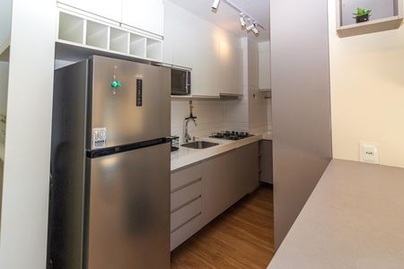 Apartamento à venda com 34m², 2 quartos e 1 vaga Apartamento à venda com 34m², 2 quartos e 1 vagaCozinha e Área de Serviço