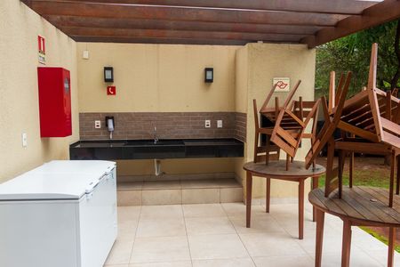 Área comum - Churrasqueira de apartamento à venda com 2 quartos, 34m² em Jurubatuba, São Paulo