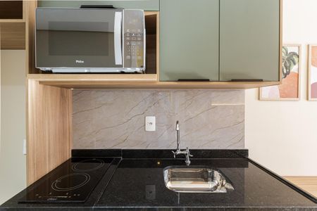 Studio para alugar com 25m², 1 quarto e sem vagaCozinha