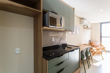 Studio para alugar com 25m², 1 quarto e sem vagaCozinha