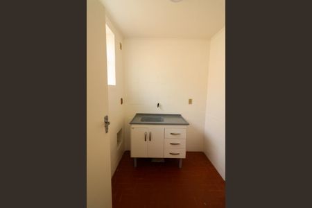 Cozinha de kitnet/studio para alugar com 1 quarto, 27m² em Vila Joao Pessoa, Porto Alegre