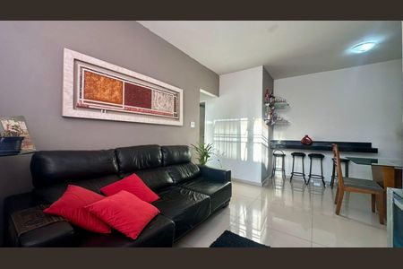 Sala  de apartamento à venda com 3 quartos, 85m² em Anchieta, Belo Horizonte
