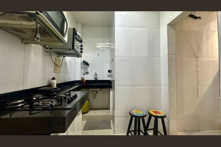 Cozinha  de apartamento à venda com 3 quartos, 85m² em Anchieta, Belo Horizonte