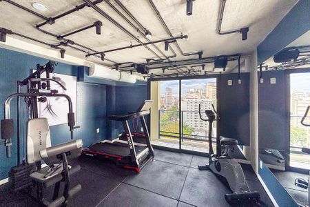 Studio para alugar com 21m², 1 quarto e sem vagaacademia