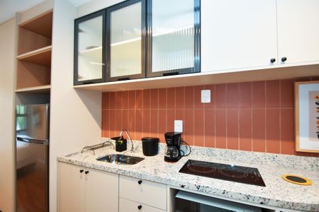 Studio para alugar com 21m², 1 quarto e sem vagacozinha