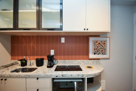 Studio para alugar com 21m², 1 quarto e sem vagacozinha