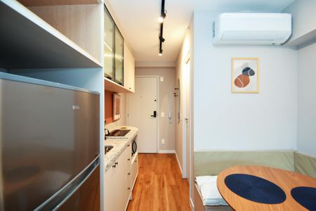 Studio para alugar com 21m², 1 quarto e sem vagacozinha