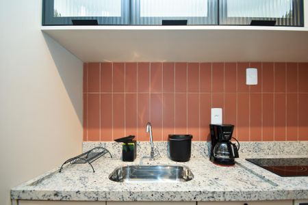 Studio para alugar com 21m², 1 quarto e sem vagacozinha
